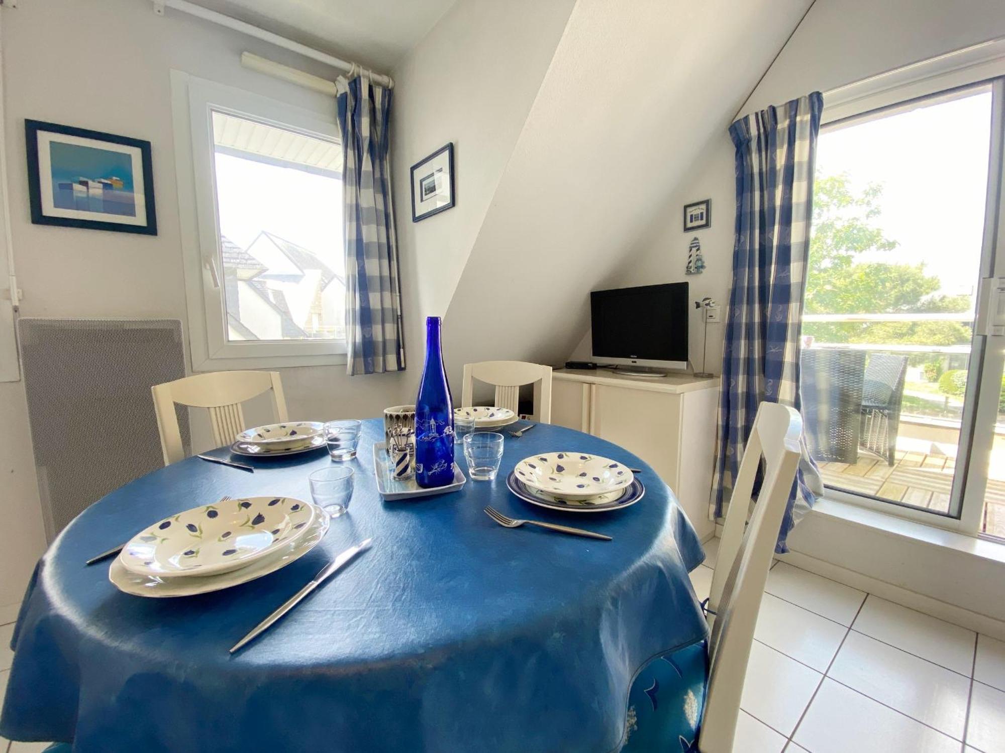 Gaelle - Studio Balcon, Proche Ty Bihan - Ud68 Carnac Quarto foto