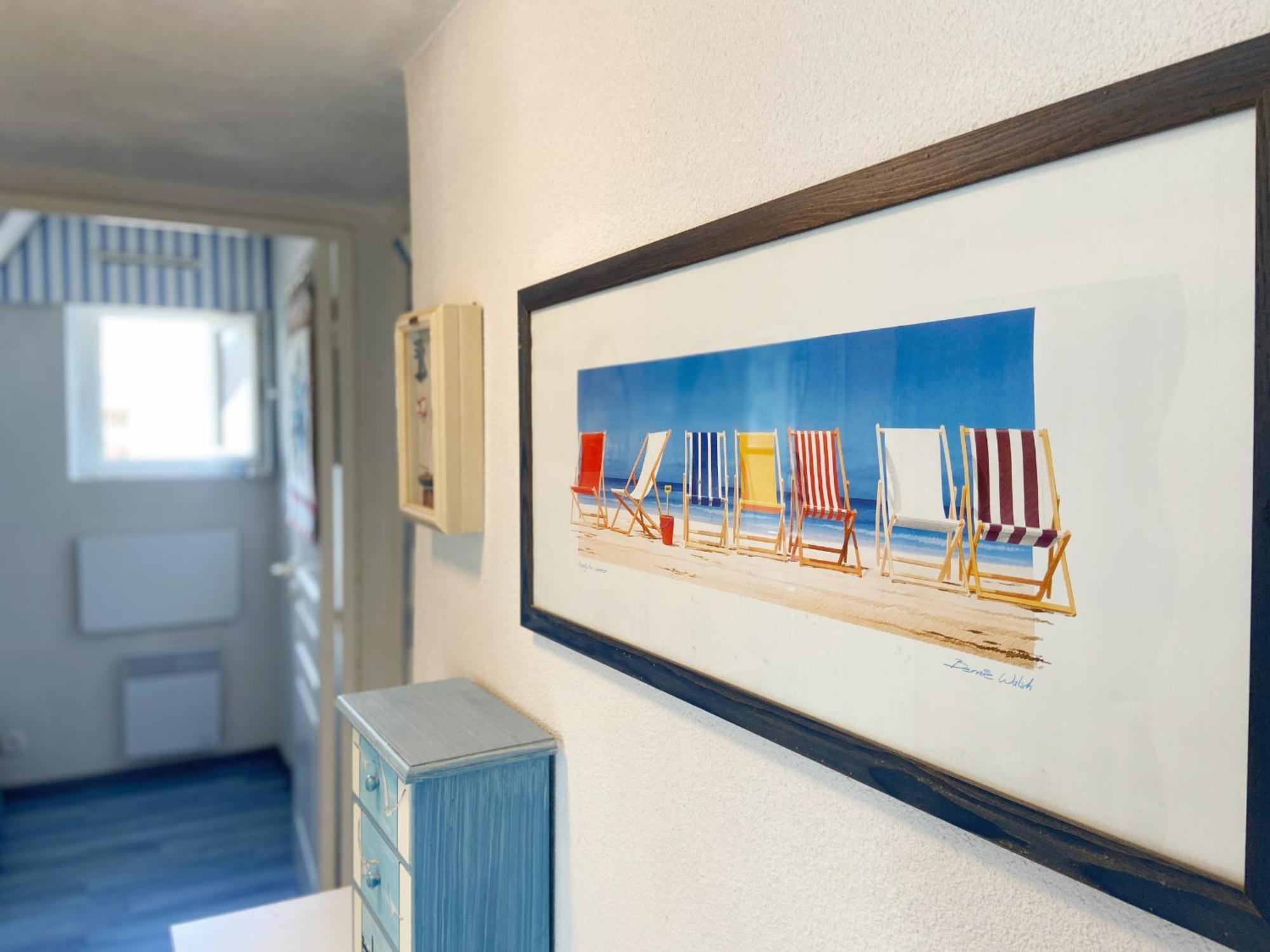 Gaelle - Studio Balcon, Proche Ty Bihan - Ud68 Carnac Quarto foto