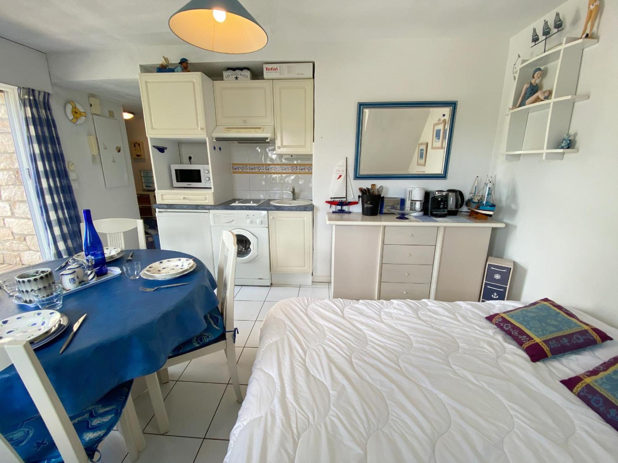 Gaelle - Studio Balcon, Proche Ty Bihan - Ud68 Carnac Quarto foto